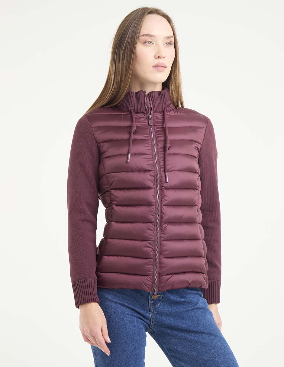 Chamarra acolchada para mujer