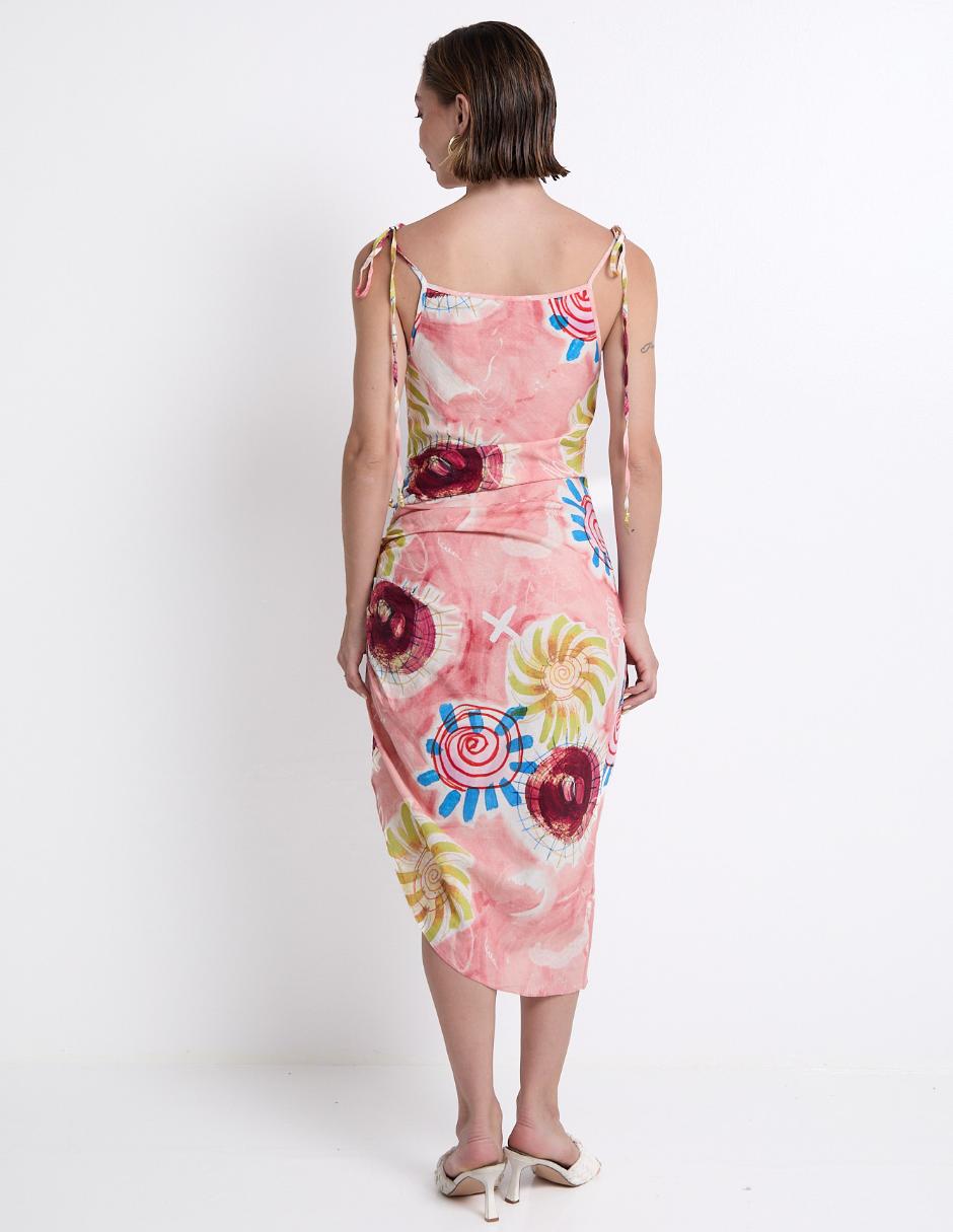 Vestido midi casual para mujer 2