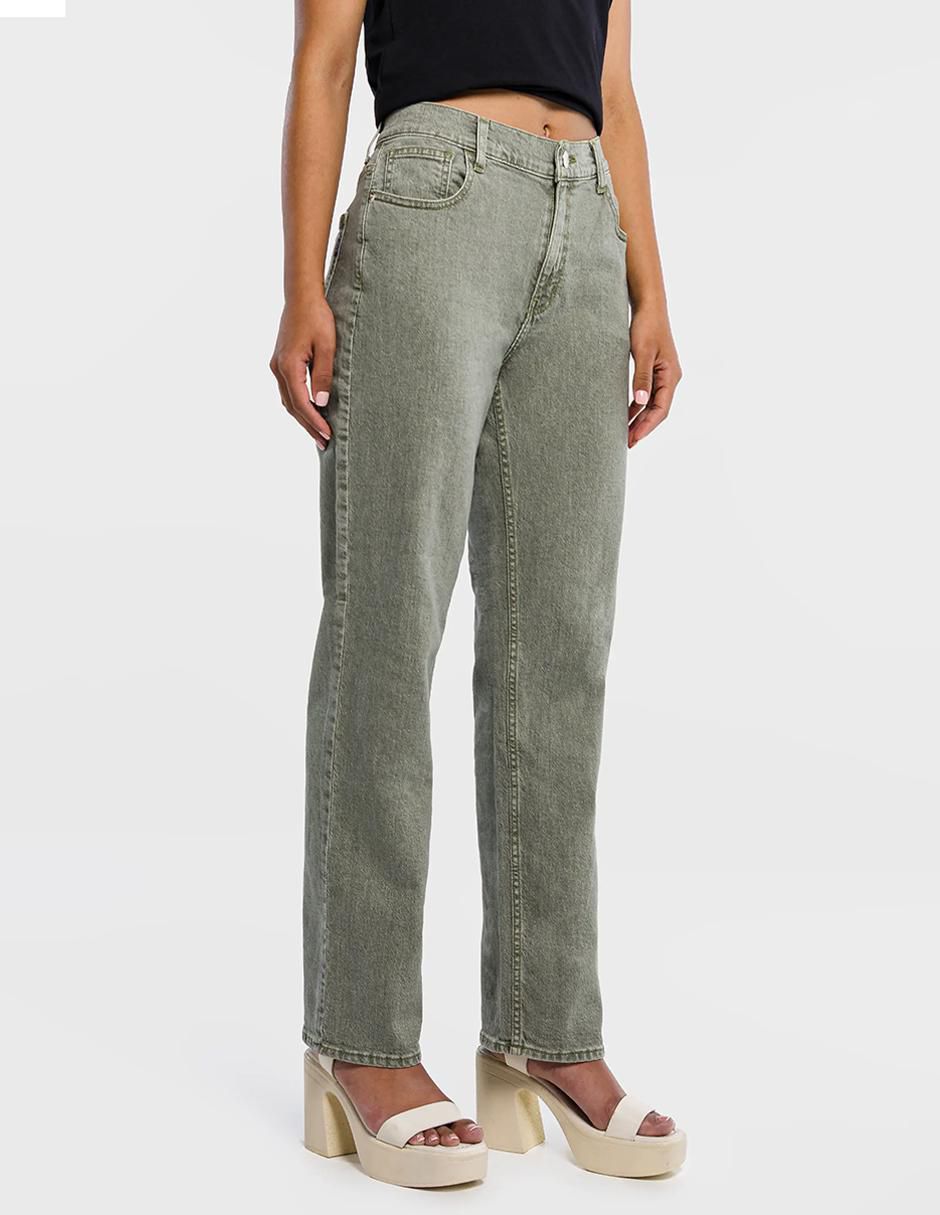 "jeans/jegging/jeans jogger" regular relajado oggi jeans emotion "corte" cintura alta "para mujer"