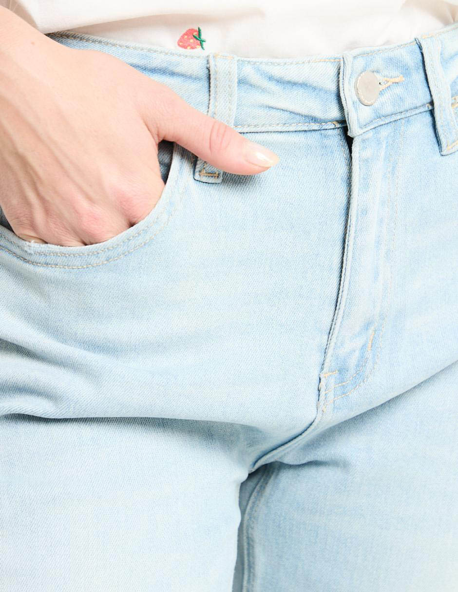 Jeans amplio para mujer 4