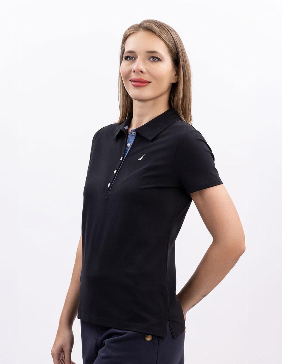 Playera tipo polo para mujer 2