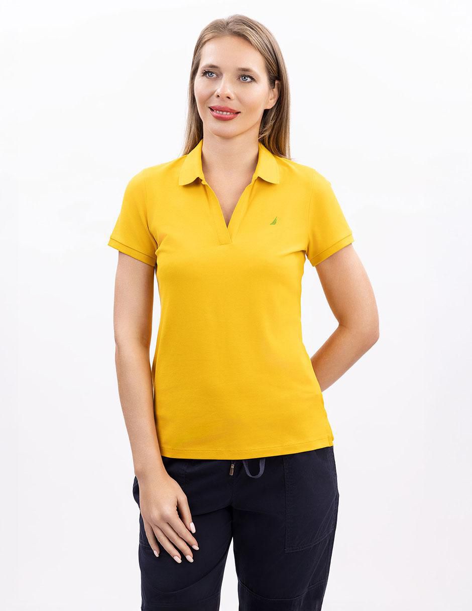 Playera tipo polo Nautica para mujer
