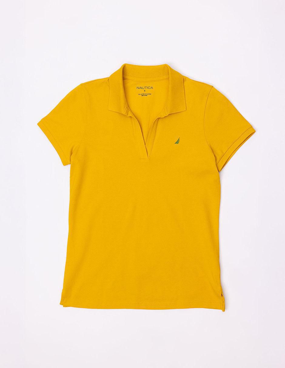 Playera tipo polo para mujer 4