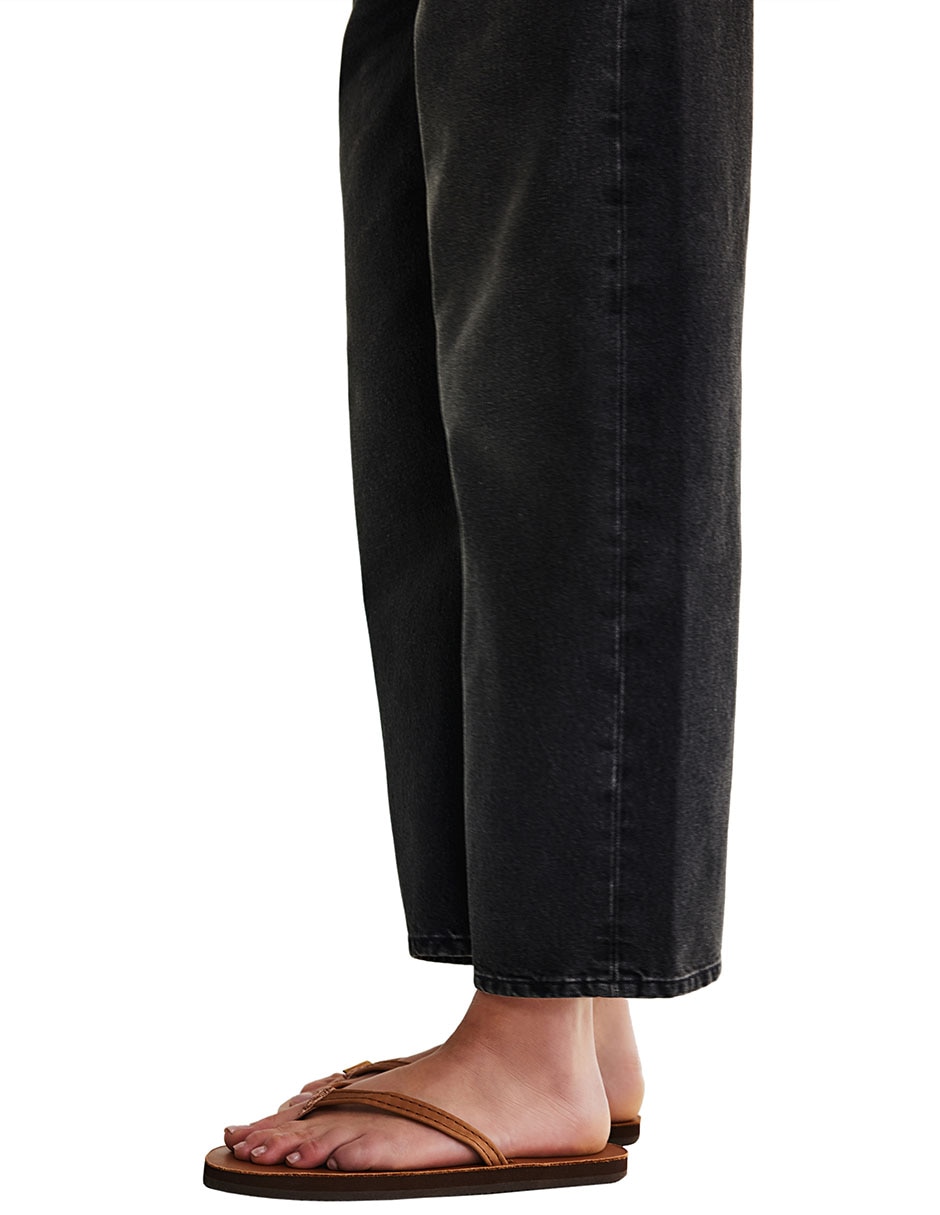 Jeans relaxed wide leg para mujer 8