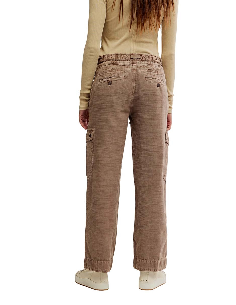 Pantalón cargo straight para mujer 2