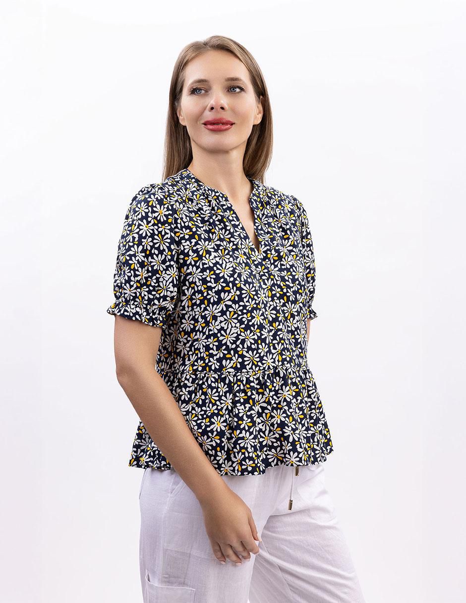 Blusa manga al codo para mujer 2