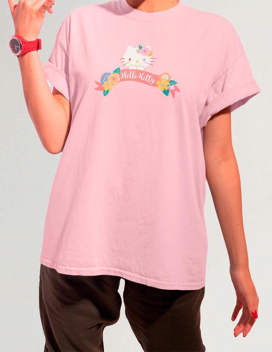 Playera manga corta cuello redondo para mujer 2