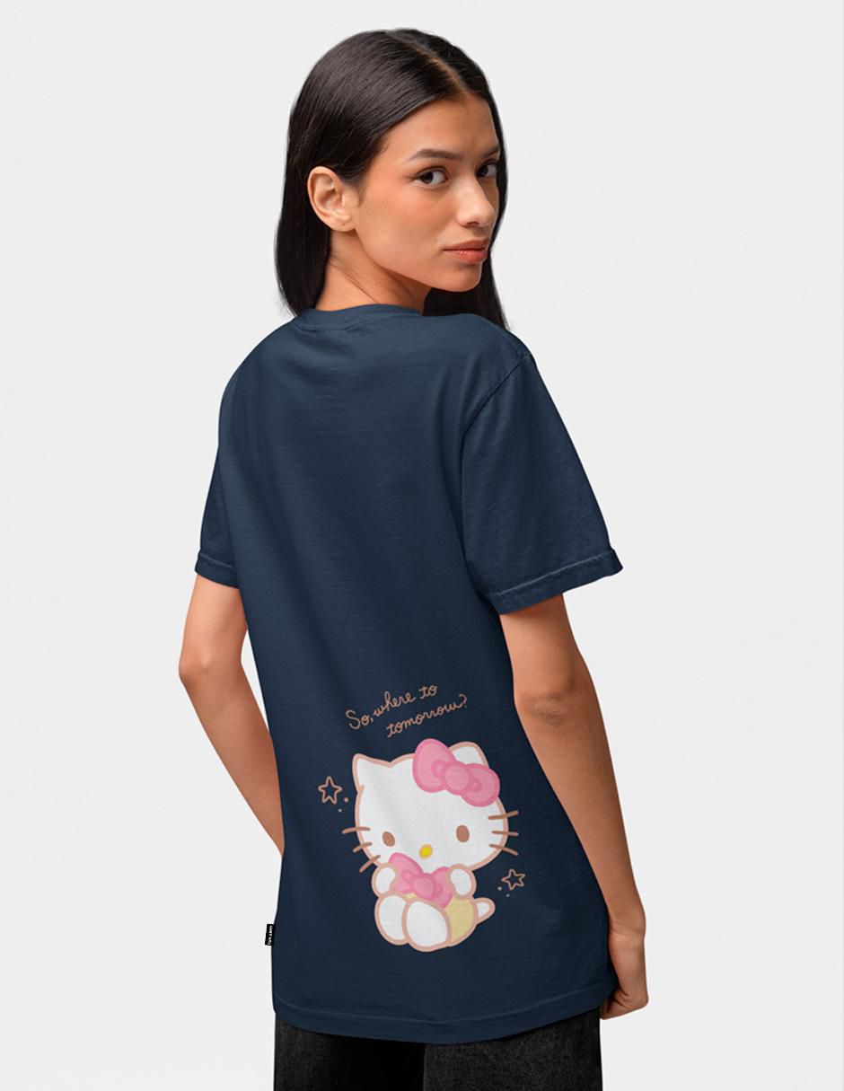 Playera manga corta cuello redondo para mujer 3