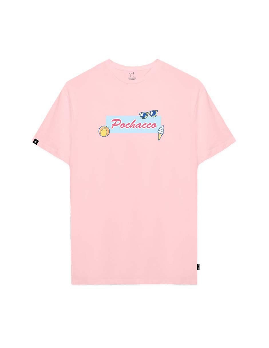 Playera manga corta cuello redondo para mujer 4