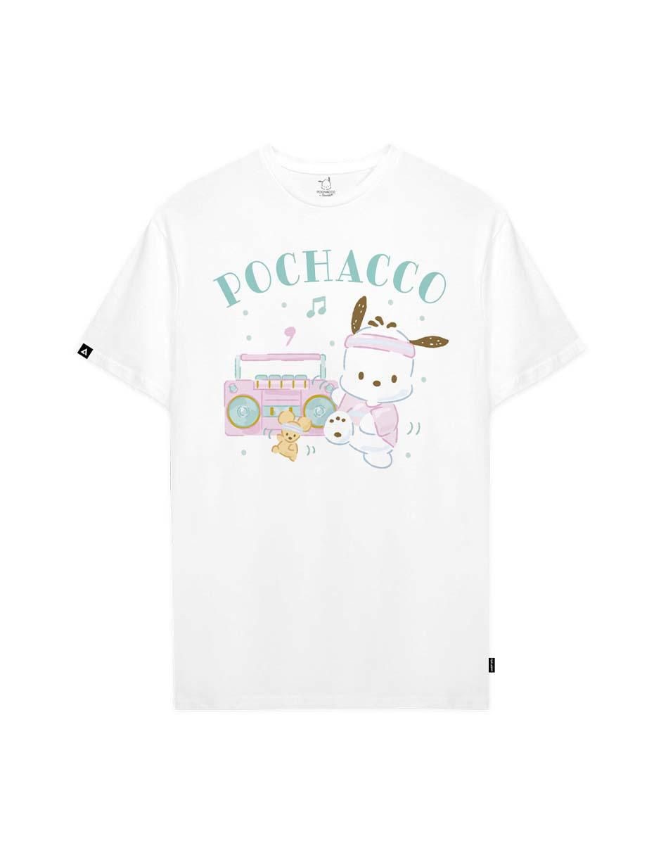 Playera manga corta cuello redondo para mujer 4