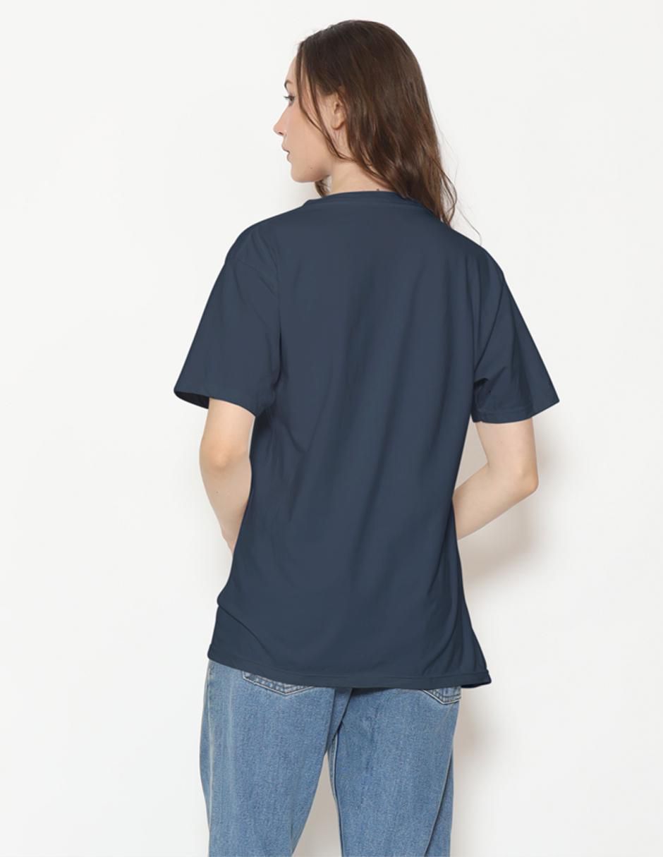 Playera manga corta cuello redondo para mujer 3