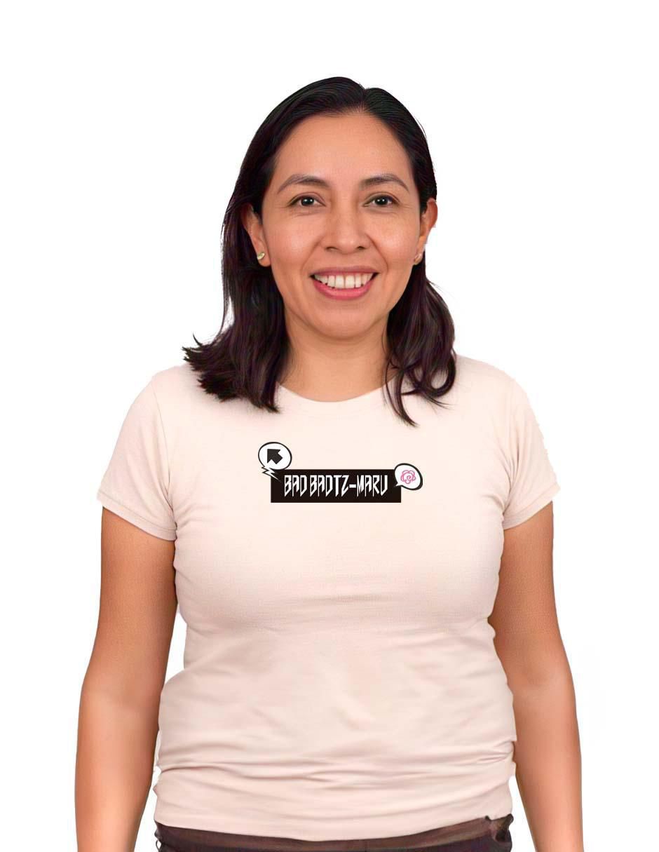 Playera manga corta cuello redondo para mujeer