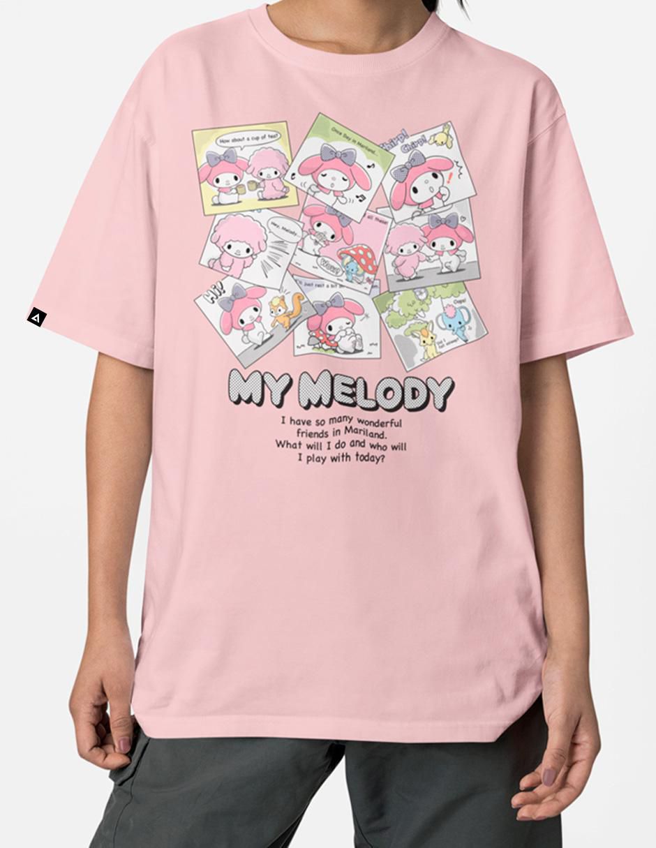 Playera manga corta cuello redondo para mujer 2