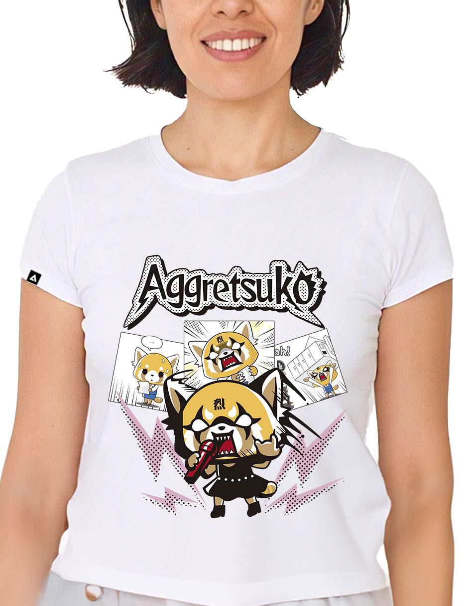 Playera manga corta cuello redondo para mujer 2