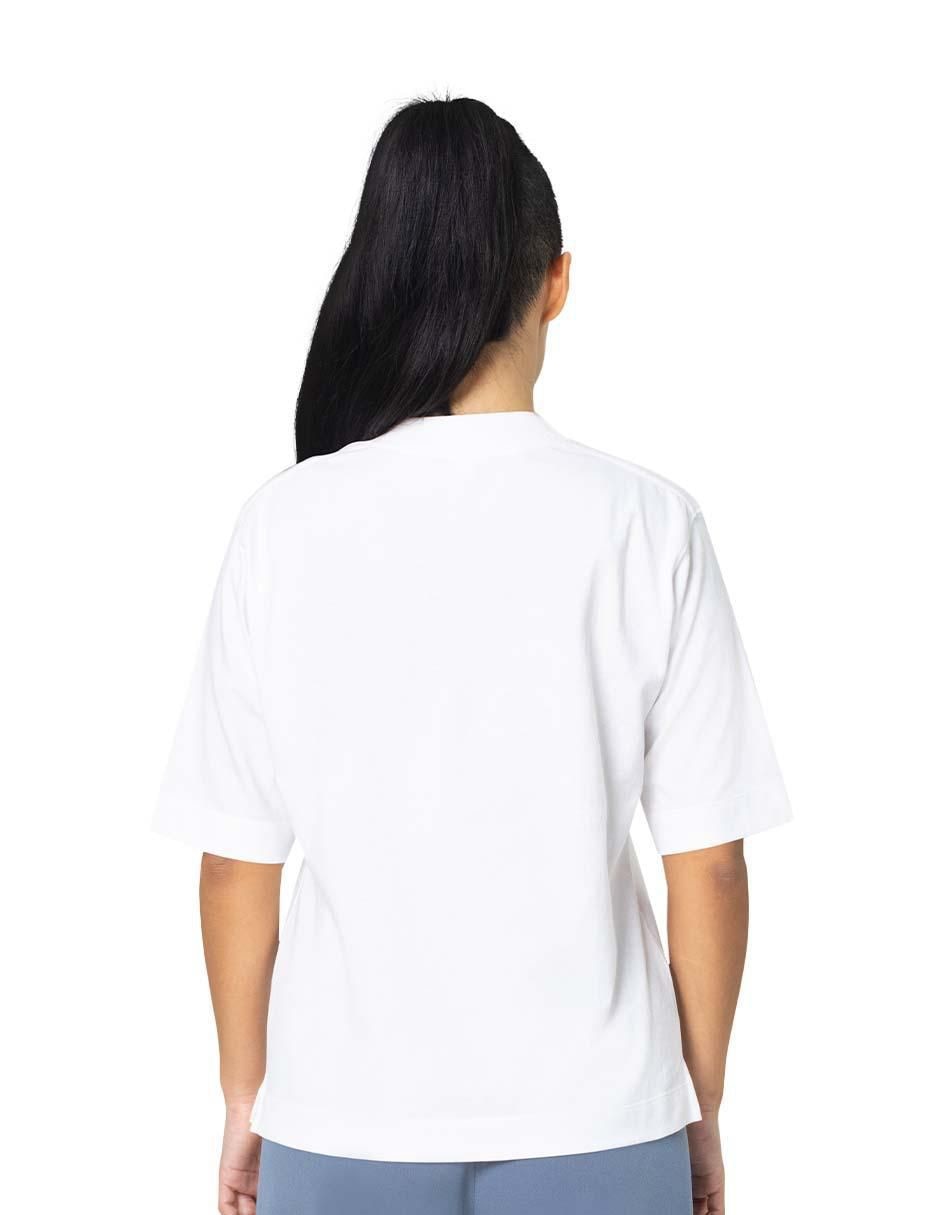 Playera manga corta cuello redondo para mujer 3