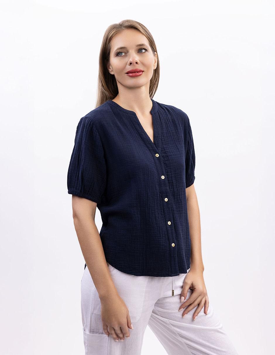Blusa manga al codo para mujer 2