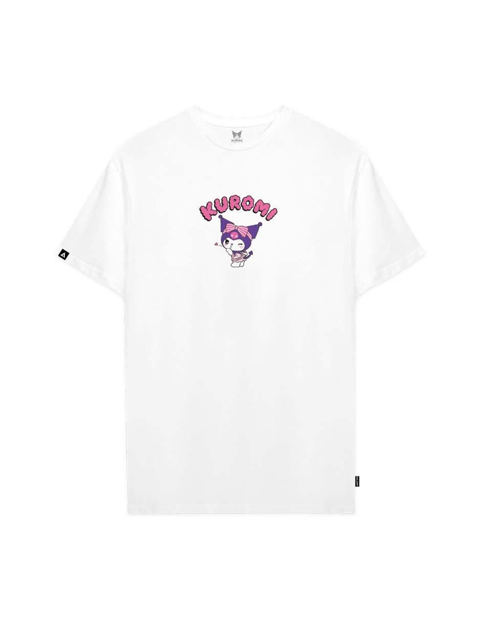 Playera manga corta cuello redondo para mujer 3
