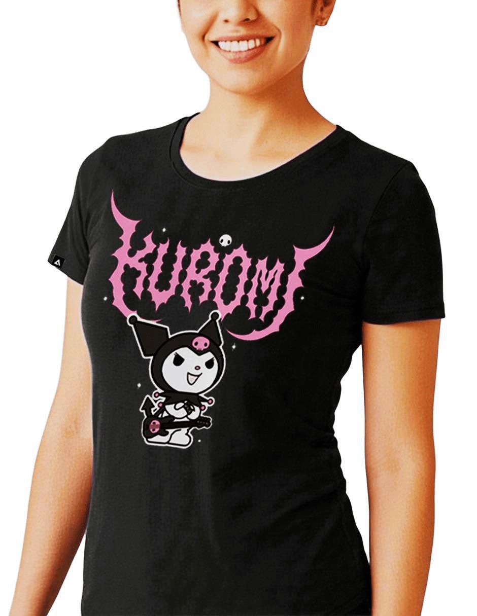 Playera manga corta cuello redondo para mujer 3