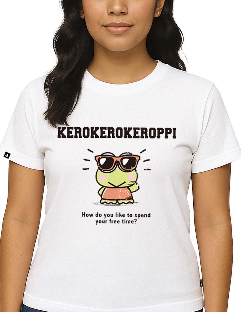 Playera manga corta cuello redondo para mujer 2