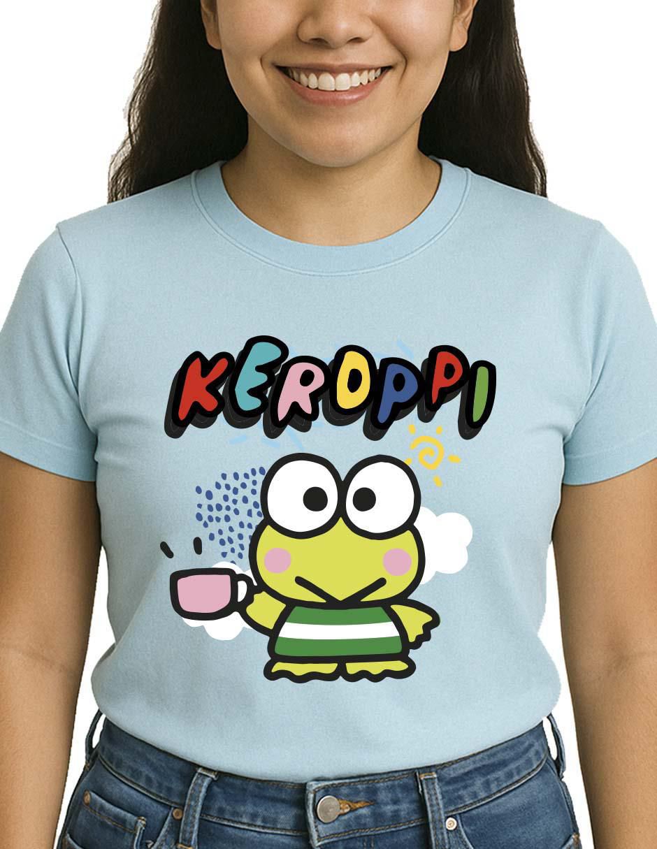 Playera manga corta cuello redondo para mujer 2