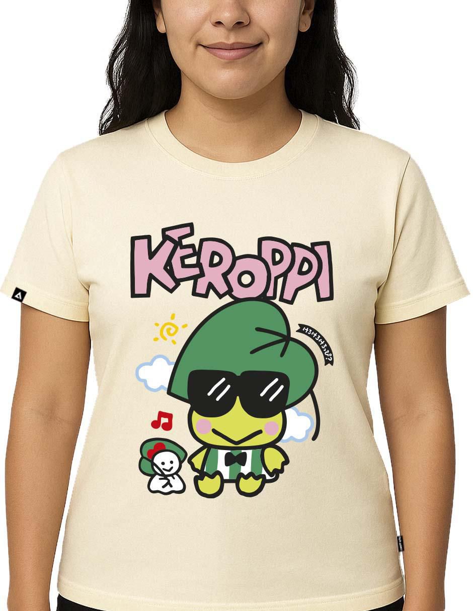 Playera manga corta cuello redondo para mujer 2