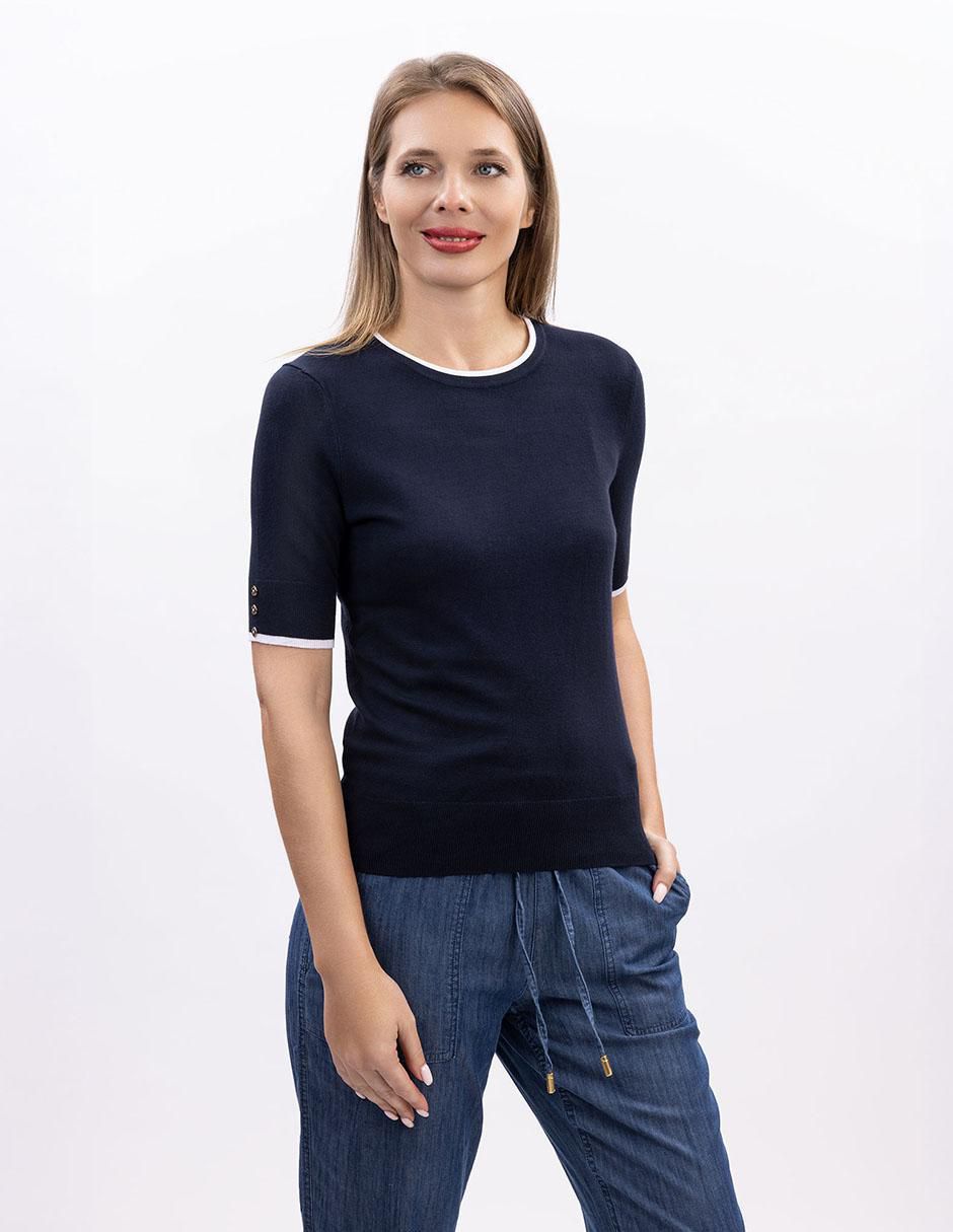 Blusa manga corta para mujer 2