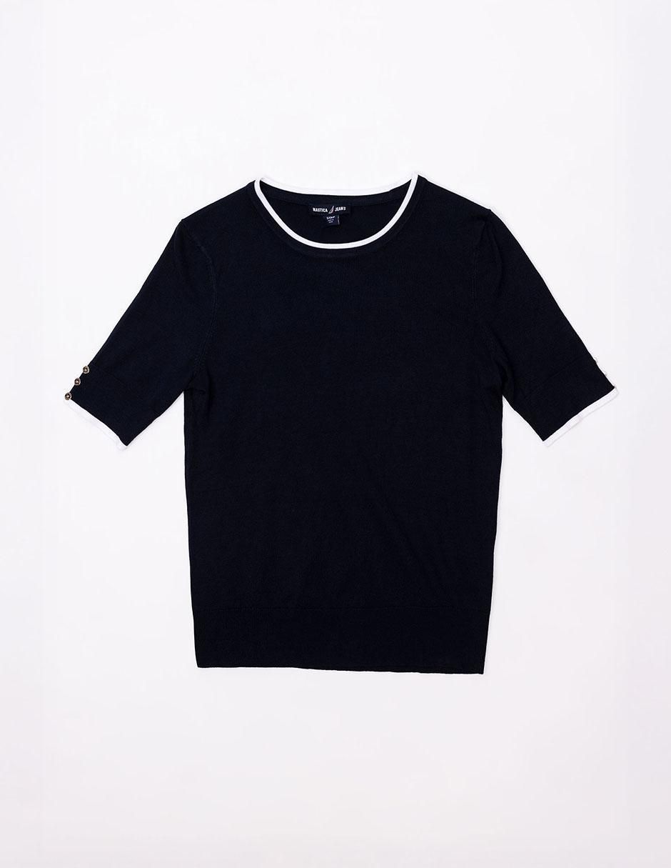 Blusa manga corta para mujer 4