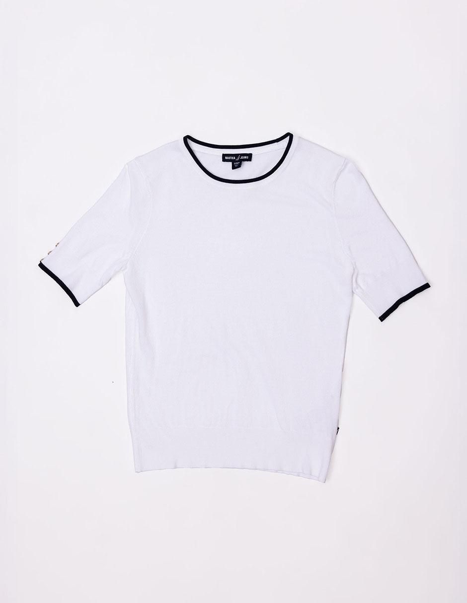 Blusa manga corta para mujer 4
