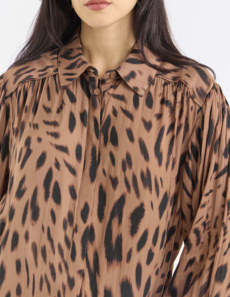 Blusa manga larga para mujer 4