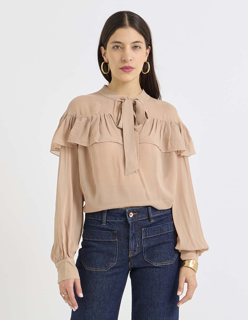 Blusa manga larga para mujer Blusa manga larga para mujer