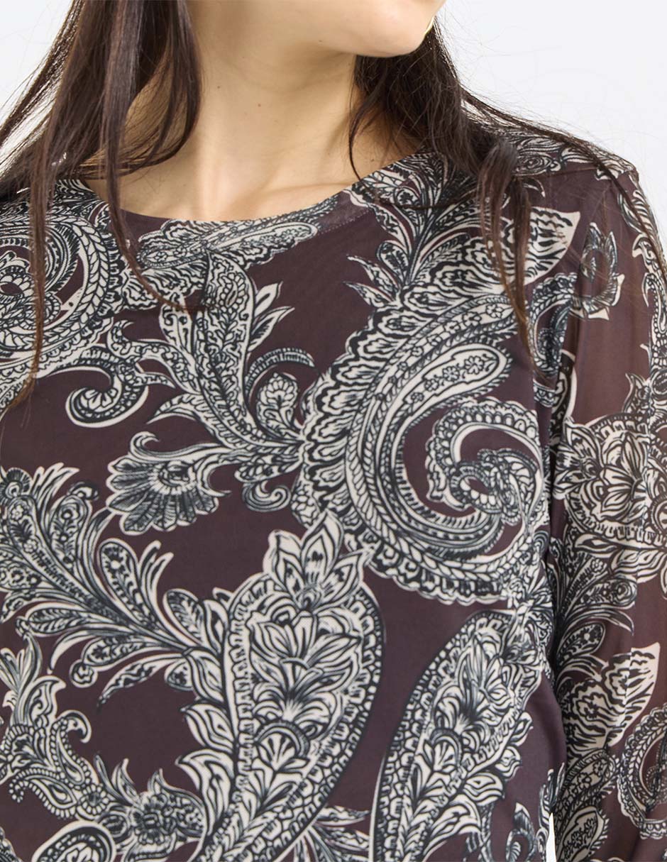 Blusa manga larga para mujer 4