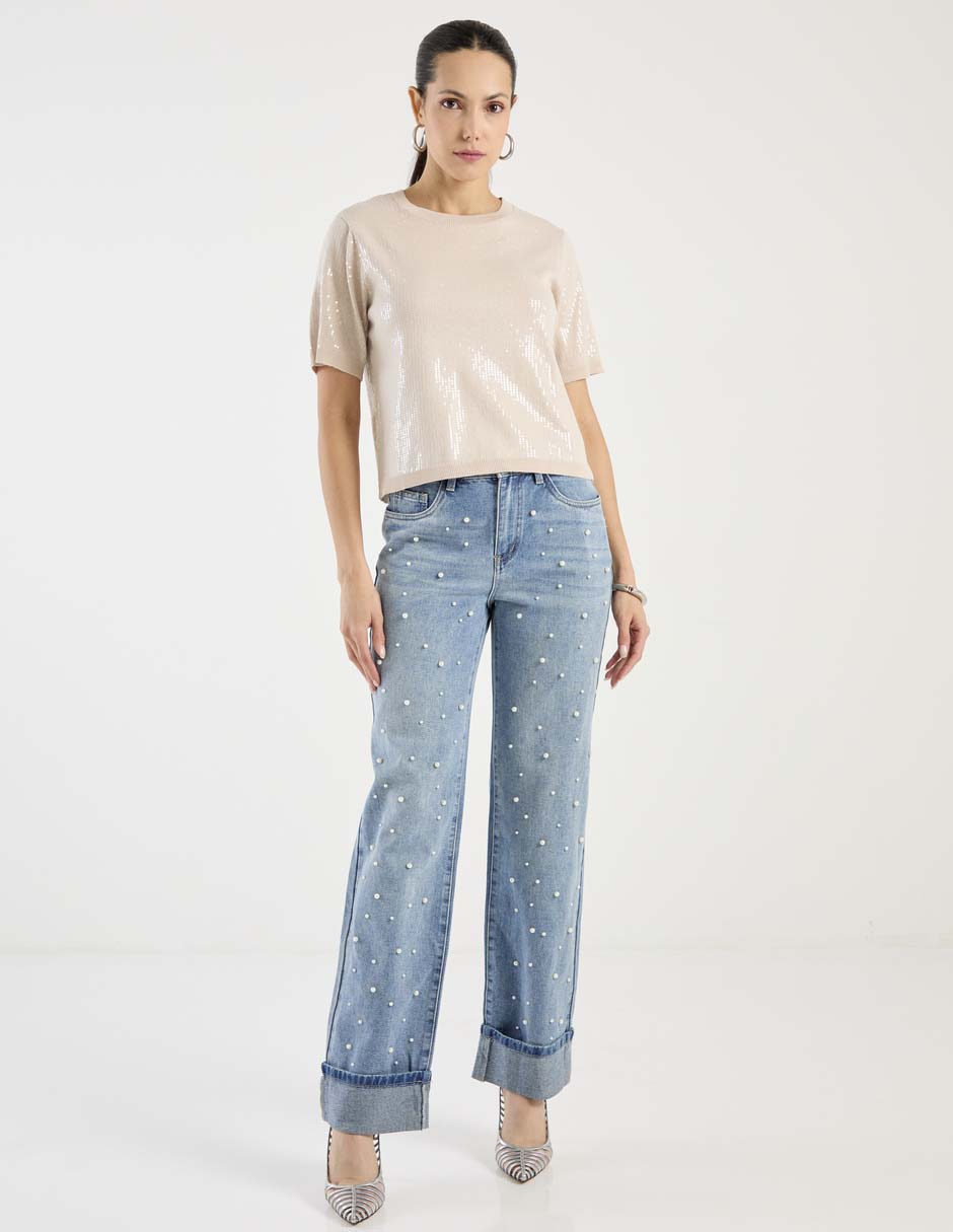 Blusa manga corta para mujer 3