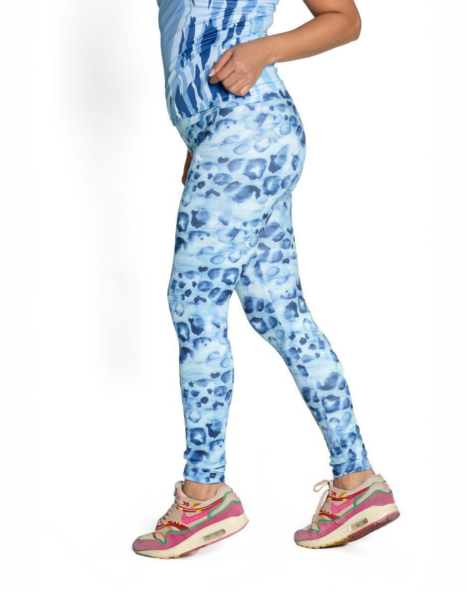 Legging cintura alta con elástico para mujer 4