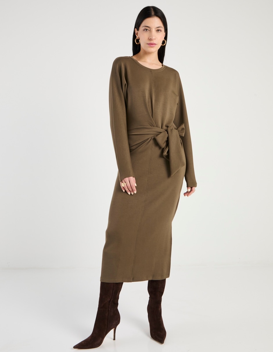 Vestido midi casual Indi & para mujer Vestido midi casual Indi & para mujer