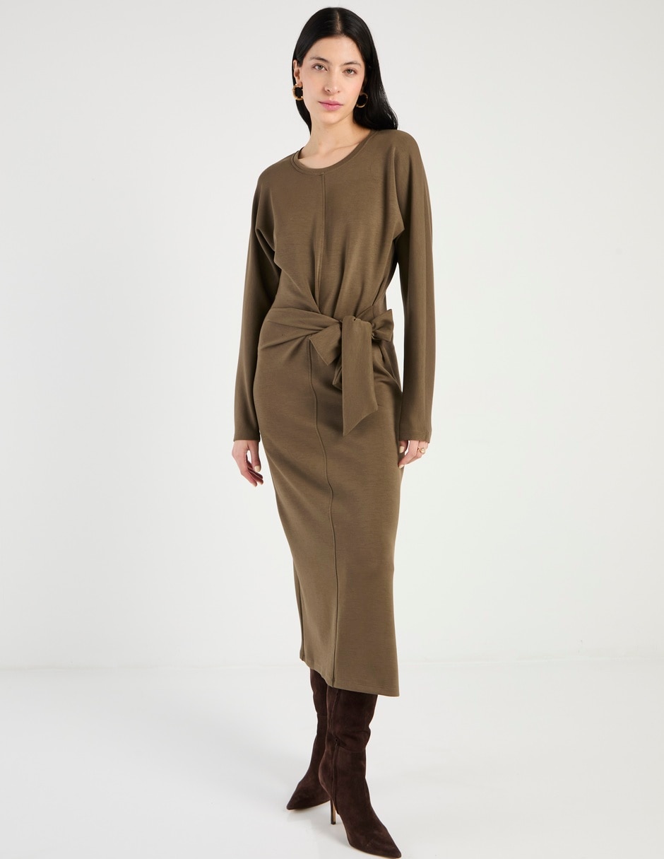 Vestido midi casual Indi & para mujer 3