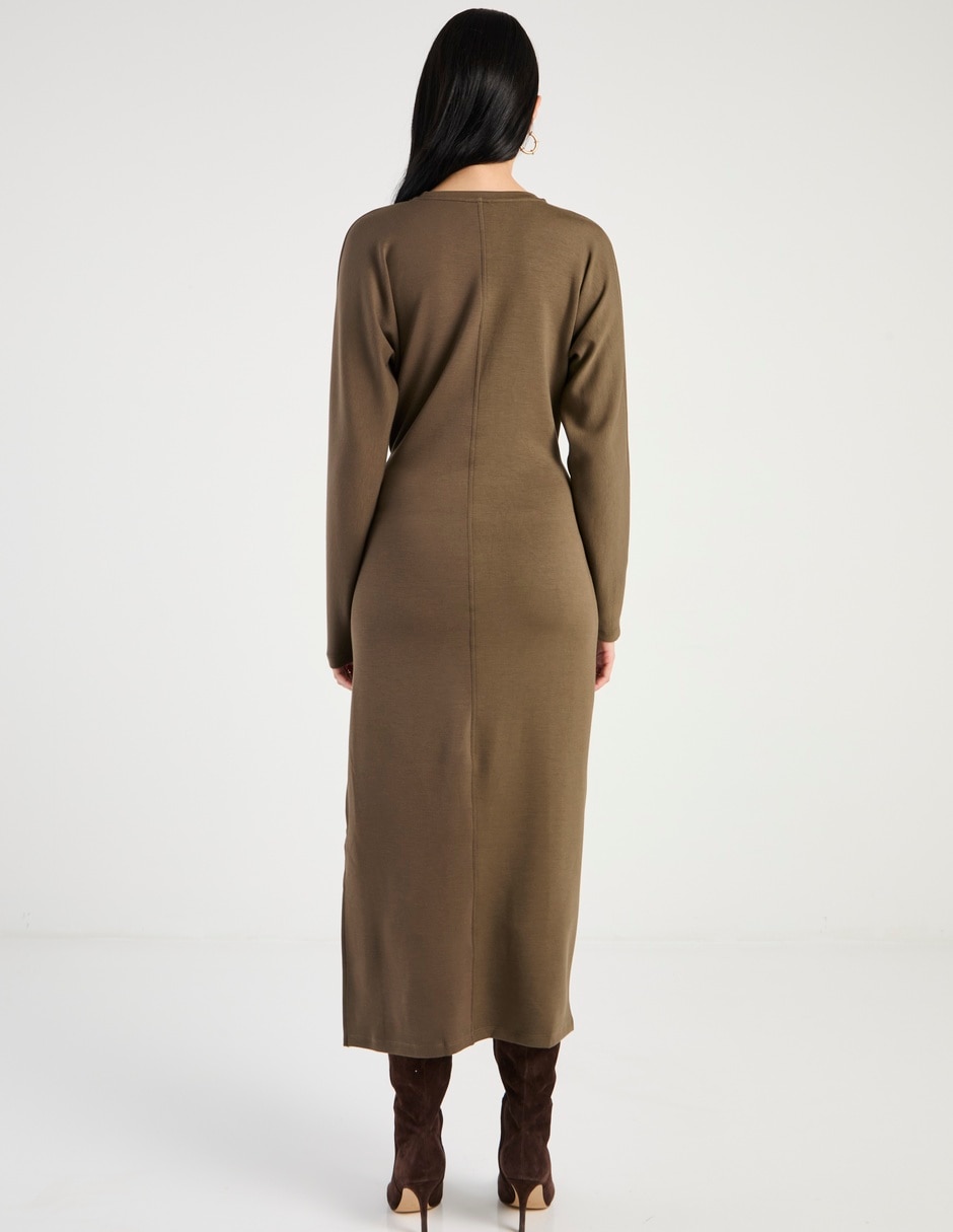 Vestido midi casual Indi & para mujer 2