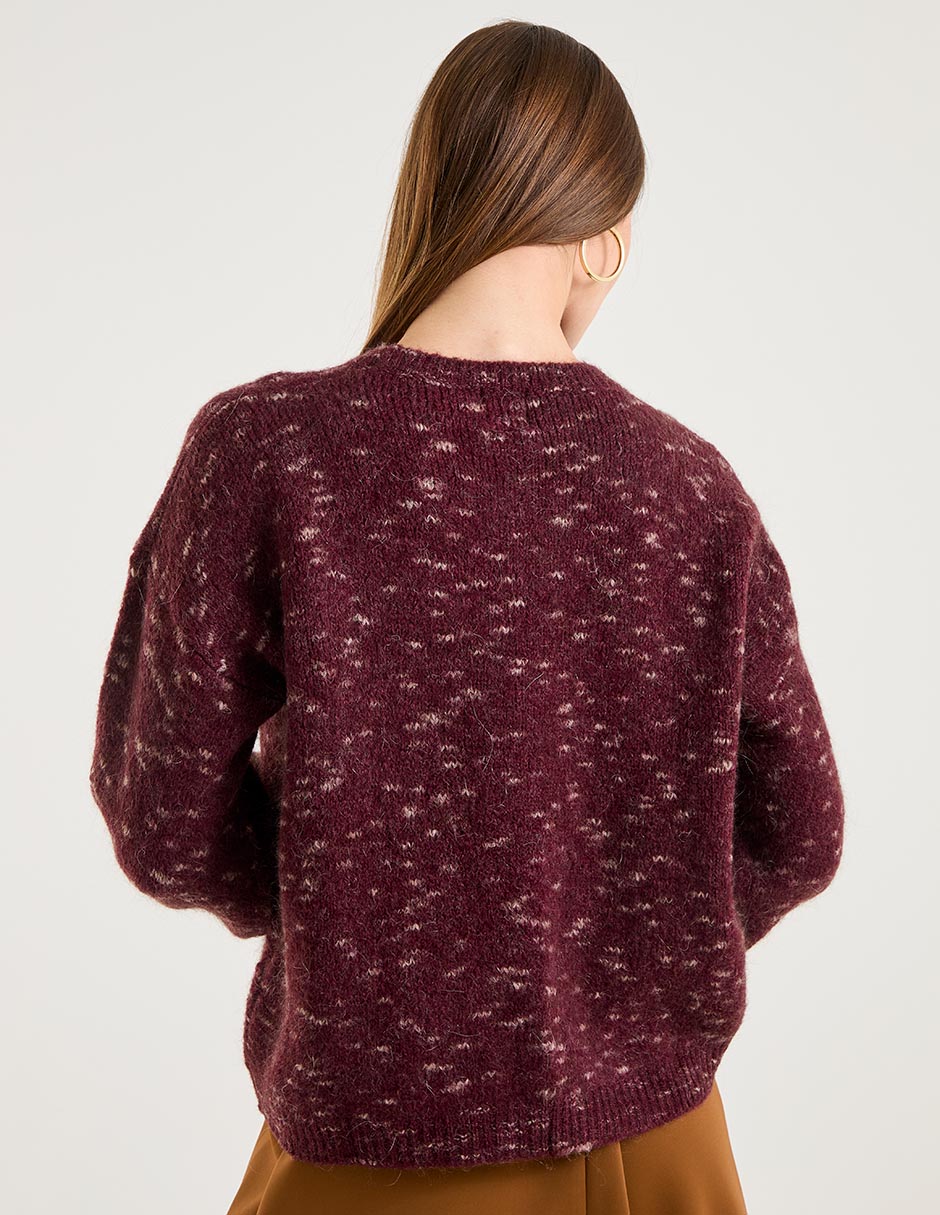 Suéter Indi & cuello redondo para mujer 2