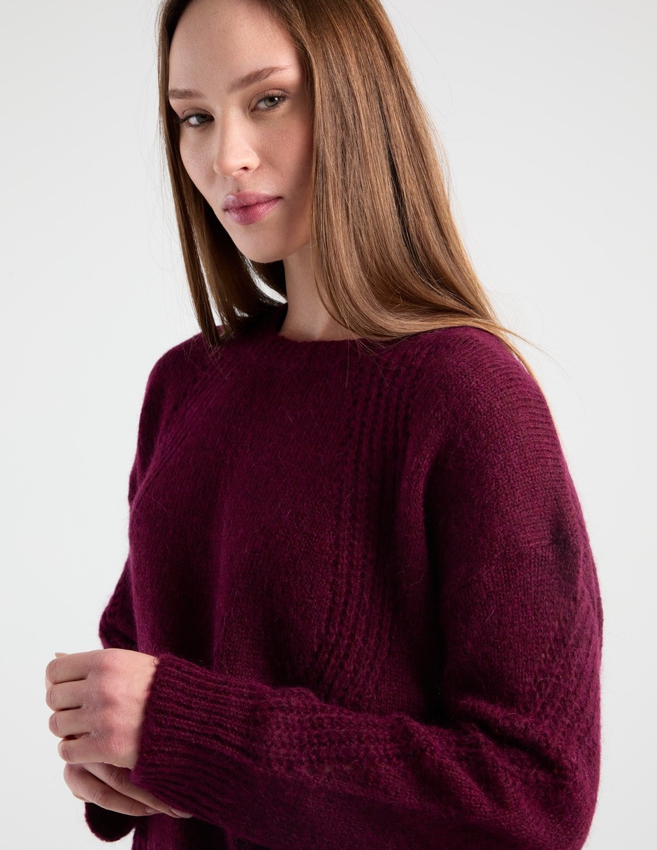 Suéter Indi & cuello redondo para mujer 4