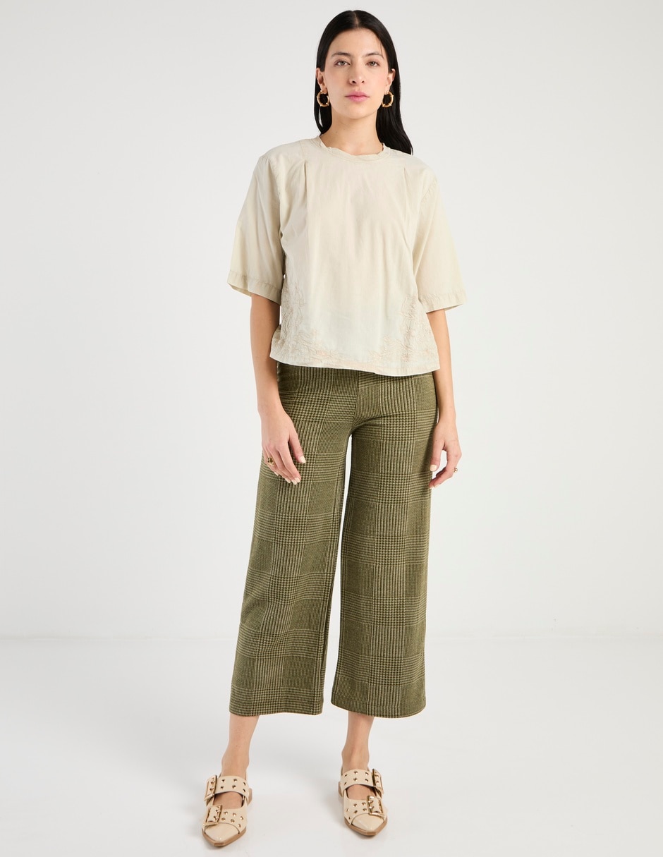 Pantalón coulotte Indi & amplio para mujer 3