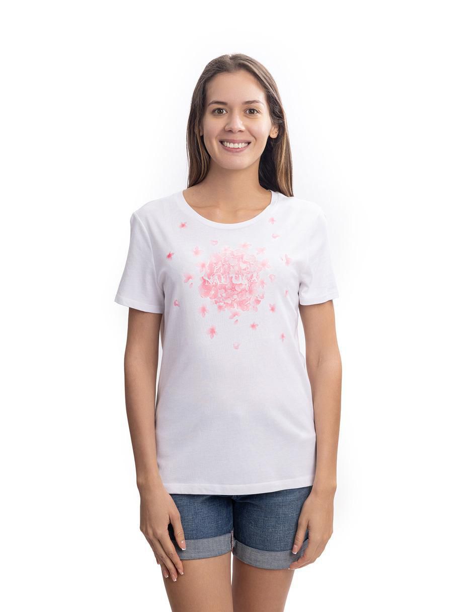 Playera manga corta S25 cuello redondo para mujer