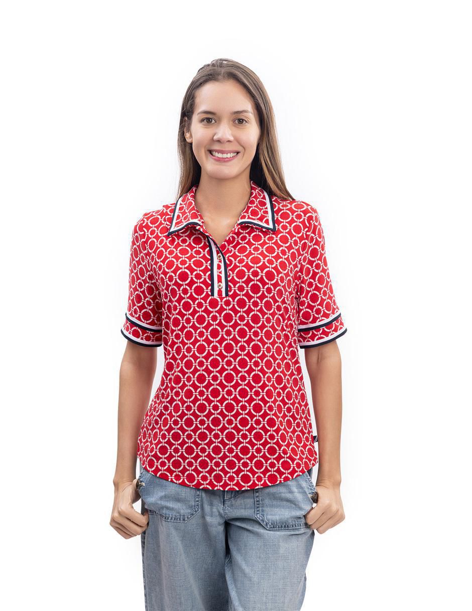 Playera tipo polo para mujer Playera tipo polo para mujer