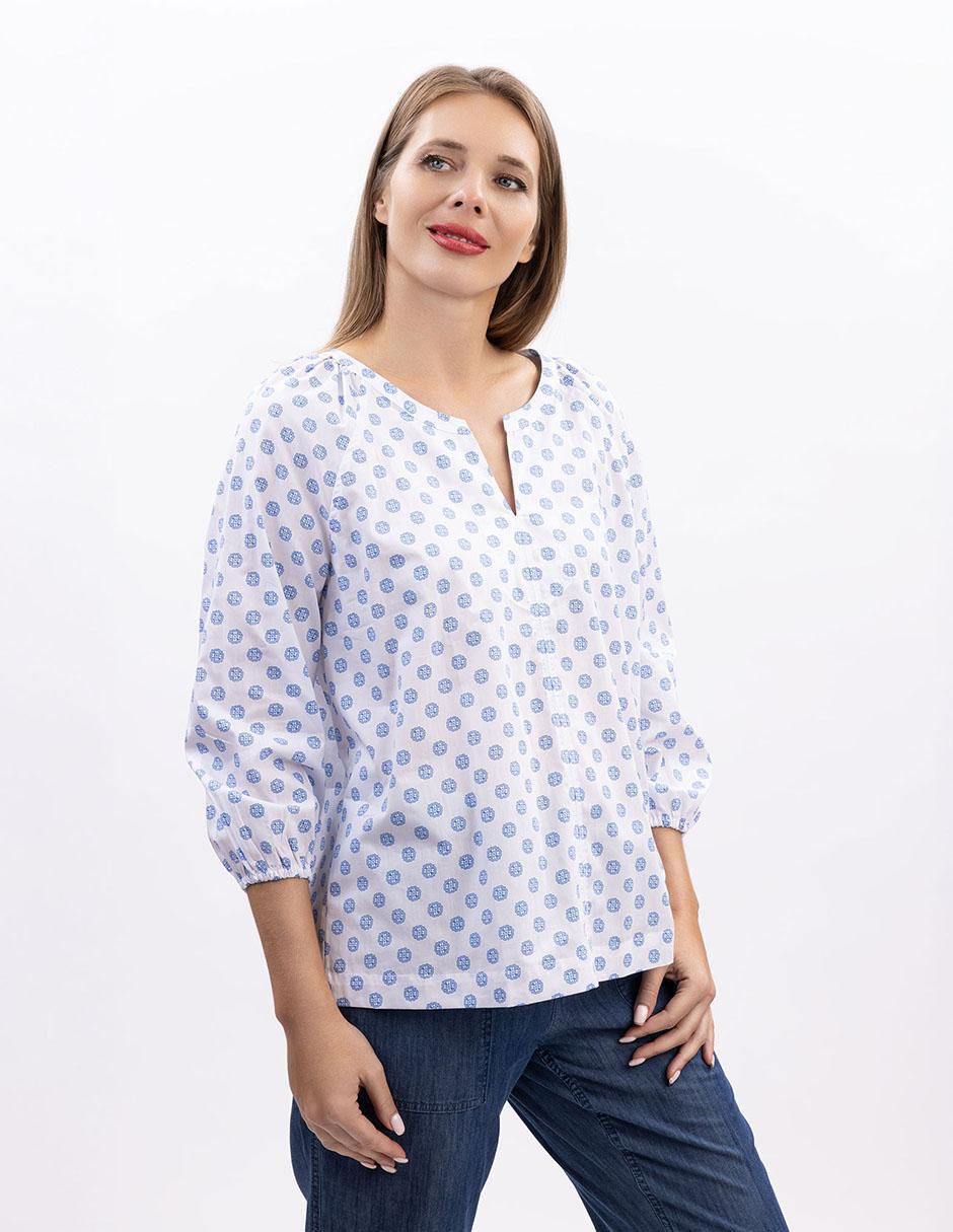 Blusa manga 3/4 para mujer 2