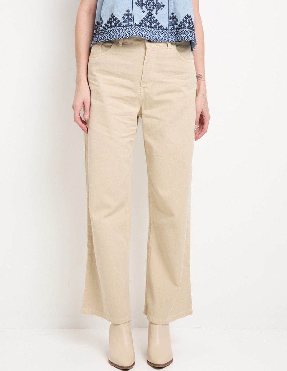 Pantalón wide leg para mujer