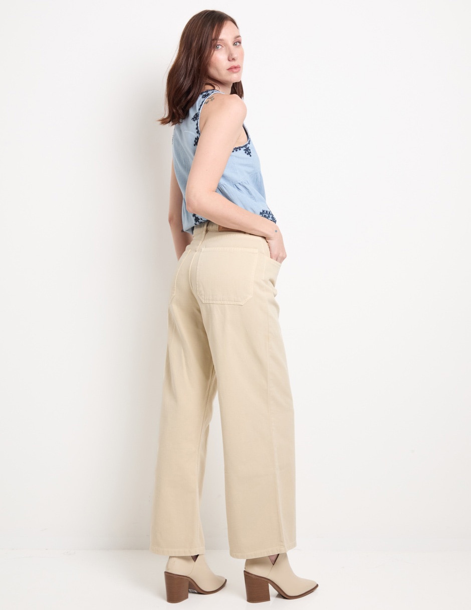 Pantalón wide leg para mujer 2