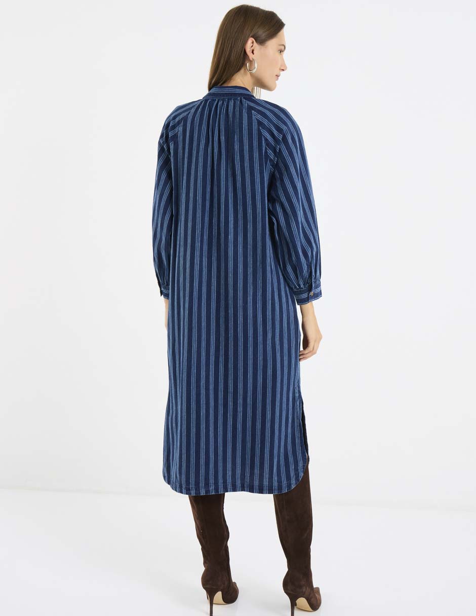 Vestido largo casual Indi & para mujer 2