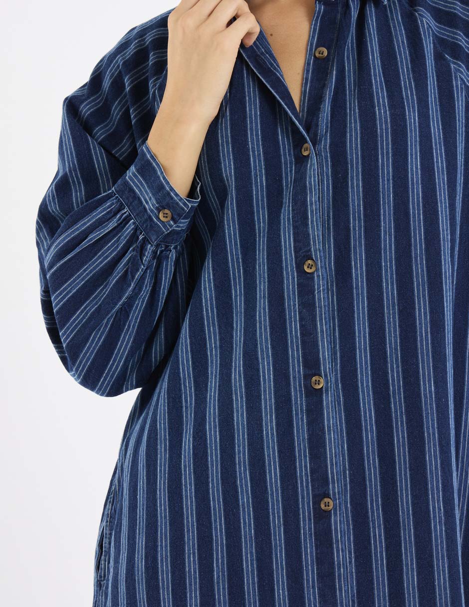 Vestido largo casual Indi & para mujer 4