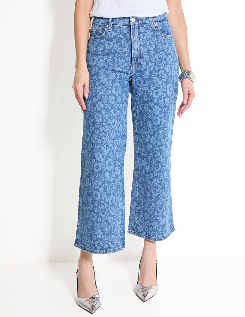 Jeans amplio para mujer