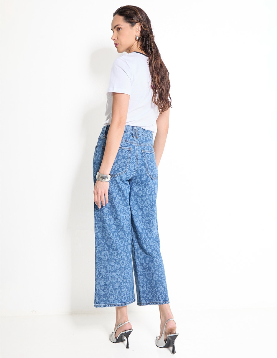 Jeans amplio para mujer 2