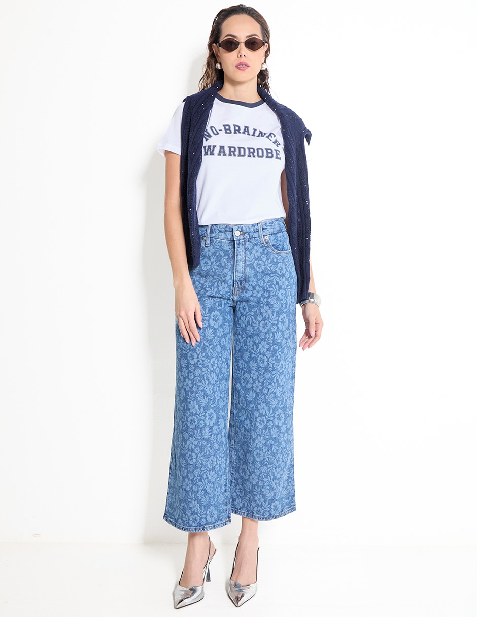 Jeans amplio para mujer 3