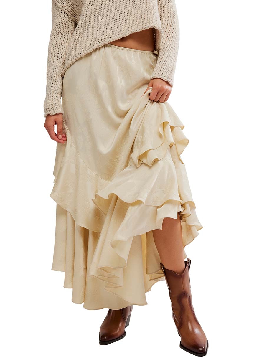 Falda crop Free People a la cadera